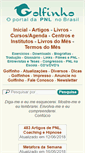 Mobile Screenshot of golfinho.com.br